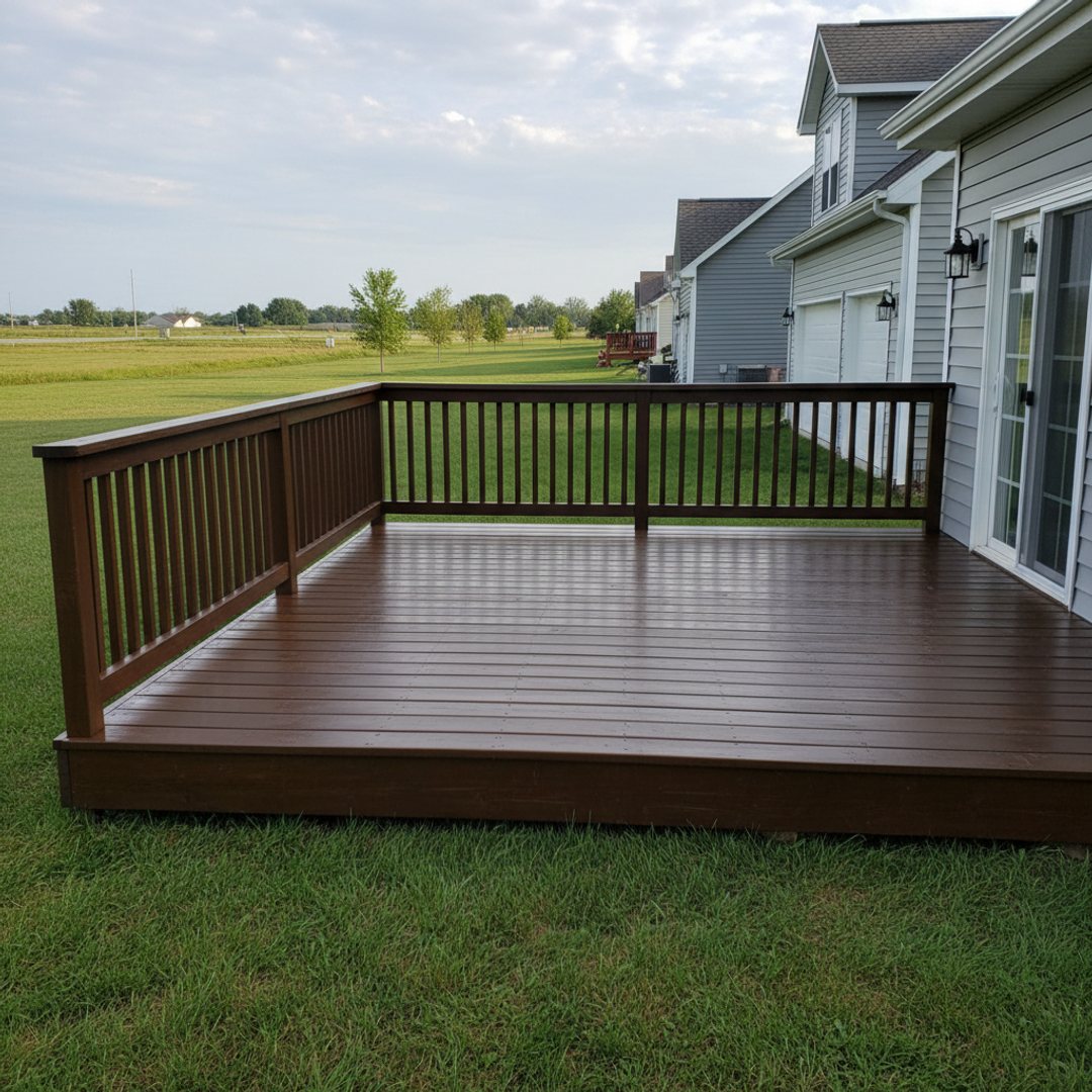 Deck Railing Repair completed by Pacific Deck Solutions in Highland Park, IL