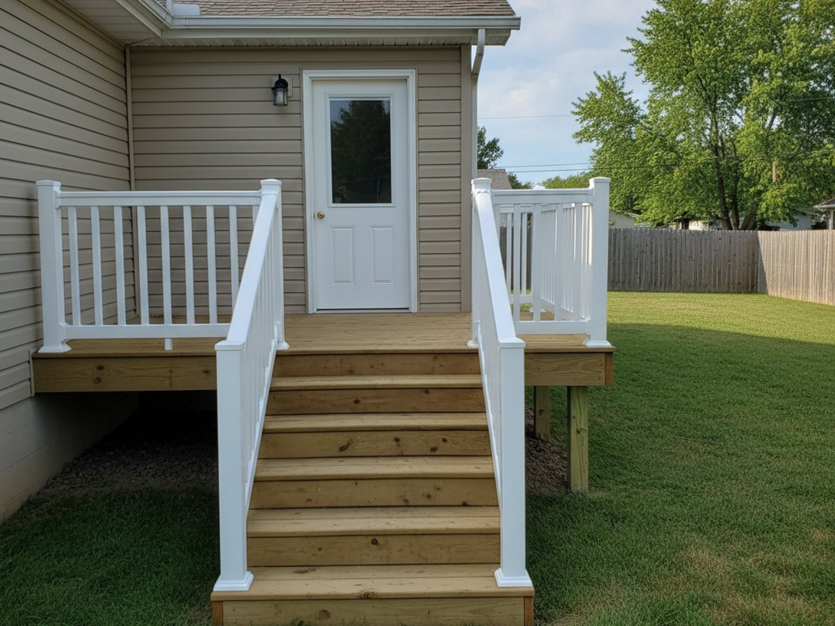 Porch & Deck Additions completed by Pacific Deck Solutions in Grayslake, IL