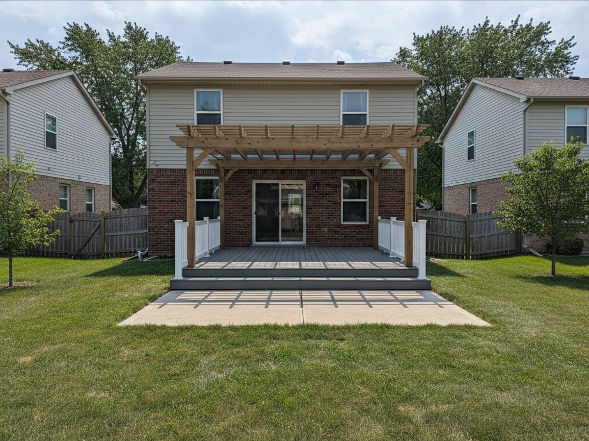 Deck Installation completed by Pacific Deck Solutions in Libertyville, IL
