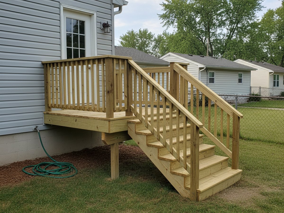 Deck Demolition & Removal completed by Pacific Deck Solutions in Round Lake Beach, IL