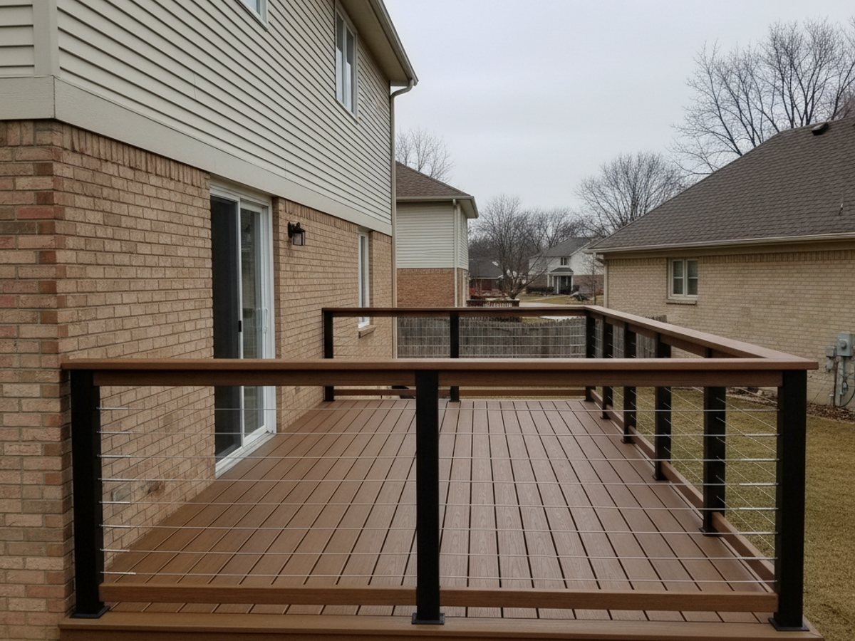 Deck Repair completed by Pacific Deck Solutions in Grayslake, IL